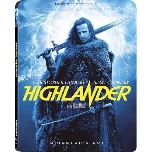 Highlander [Ultra Hd] With Blu-Ray, 4k Mastering, Ac-3/Dolby Digital, Digital Copy, Digital Theater System, Subtitled, Widescreen