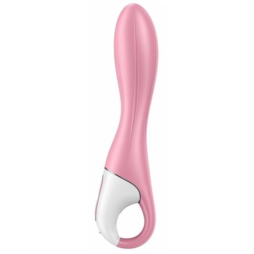 Gode Couleur & Girly Vibro Gonflable Air Pump Vibrator 2 Satisfyer 12 X 3.5cm Rose Satisfyer