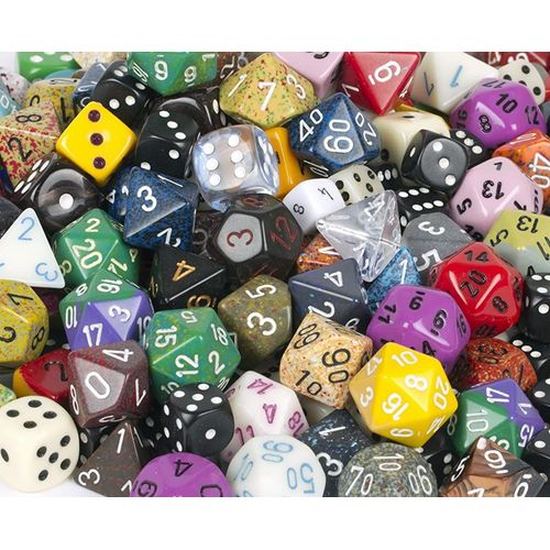 Lot De 7 Dés Polyédriques