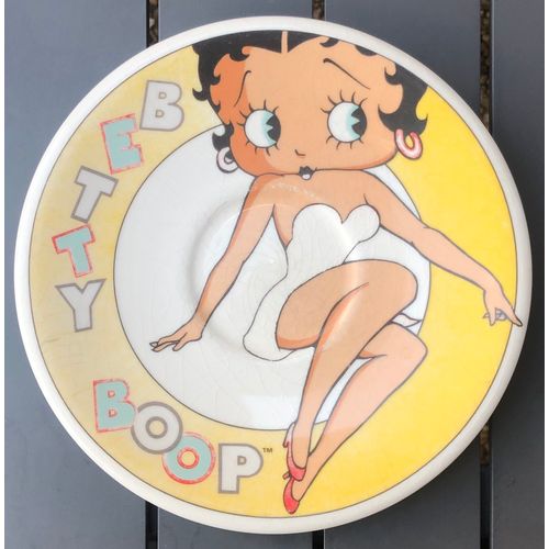 Assiette Betty Boop, Dessin Animé, Pin Up, Figurine