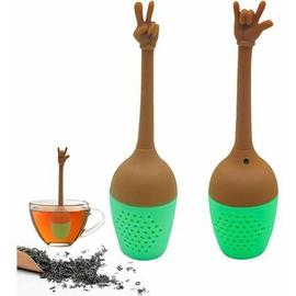 passoire à thé - Infuseur à thé en vrac en acier inoxydable Filtre à  feuilles diffuseur en forme de théière aux épices 