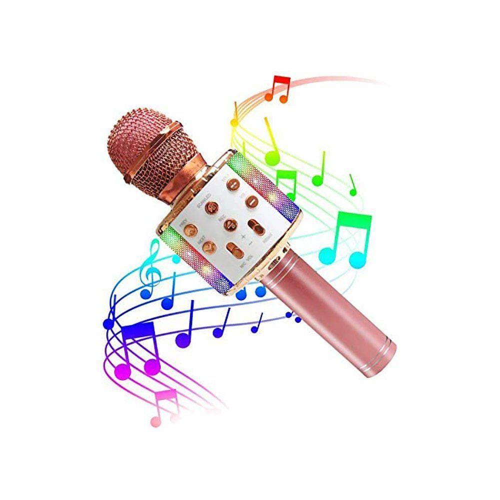 Microphone filaire pour enfants, prise jack 3,5 mm, microphone dynamique à  main pour enfants (rose) : : Instruments de musique et Sono