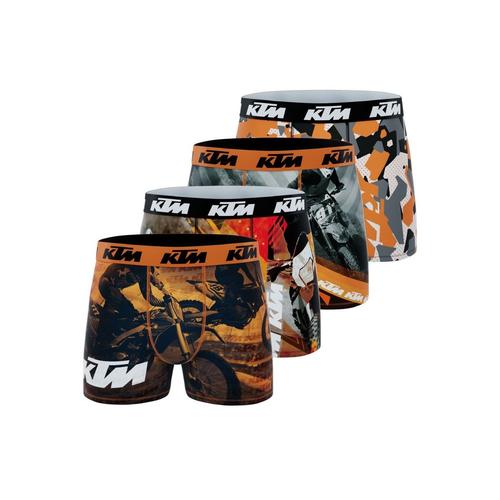 Lot De 4 Boxers Garçon Ktm Imprimé