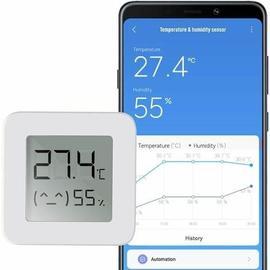 Pièces Mini Thermomètre Intérieur Numérique Hygromètre Humidité Température  LCD Affichage Bluetooth Capteur sans Fil Thermomètre pour