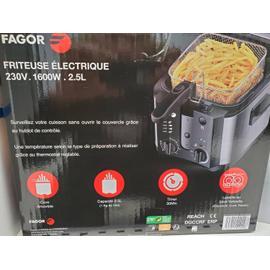FAGOR FGRC200 Friteuse électrique - 2,5L - 1600W - Cuve amovible