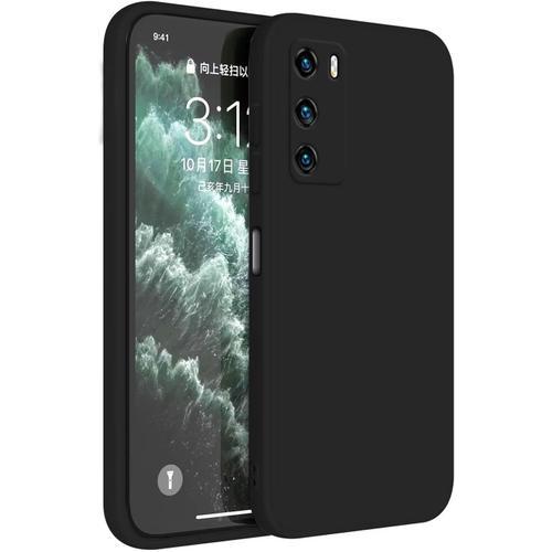 Coque Pour Huawei P40 6.1"" Inches Etui Housse, Protecteur De Peau En Silicone Tpu - Le Noir