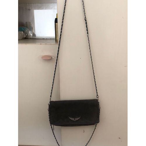 sac Zadig Voltaire en daim bagageries maroquinerie Rakuten