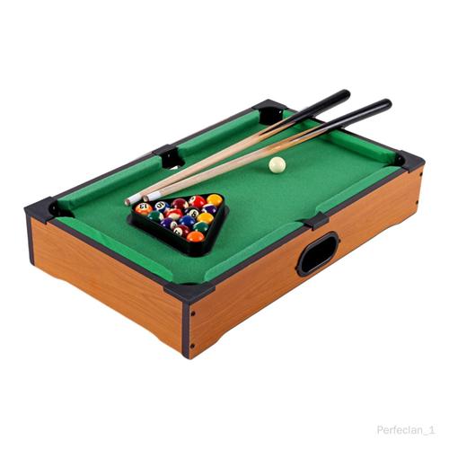 Perfeclan Mini Table De Billard - Mini Jeu De Billard Portable Pour Adultes, Jeu De Bureau Pour Bureau À Domicile Pour Enfants