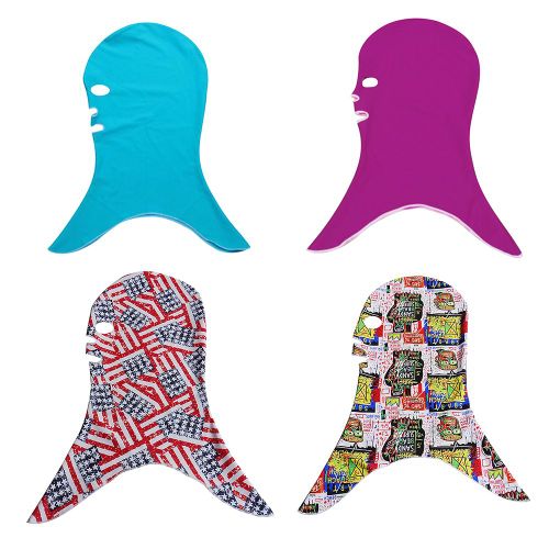 Couverture Faciale De Plongée Sous-Marine, Casquette De Natation Et De Snorkeling, Couverture Faciale Complète Anti-Uv, Protection Solaire Contre Les Méduses