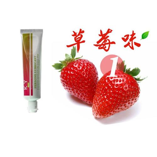 Lubrifiant Anal À Base D'eau Pour Le Sexe, Crème Pour Vagin Et Anal, Pour Pommes, Pêche, Cerises, Litchi, Fraises, 50g, S1683