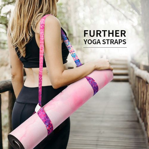 Sangle De Tapis De Yoga Réglable, Sangle D'épaule De Sport, Exercice D'étirement, Ceinture De Transport Pour L'entraînement Physique
