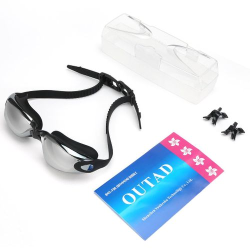 Lunettes De Natation Unisexes, Anti-Buée, Protection Uv, Pour Triathlon, Sans Fuite, Avec Étui De Protection Gratuit, Pour Enfants Et Adultes