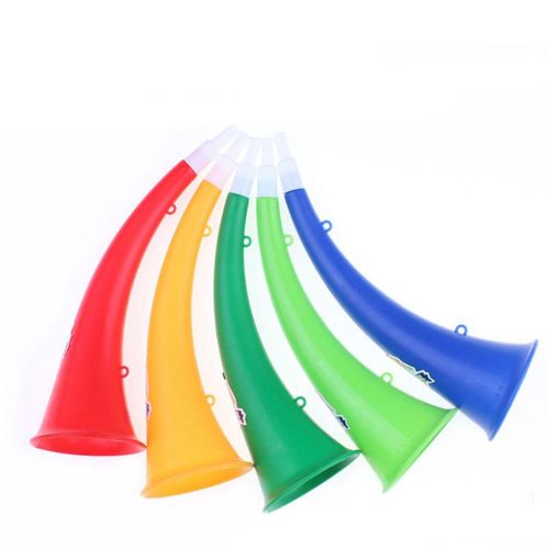 Accessoires De Pom-Pom Girl En Forme De Corne D'air, Accessoires De Jeu De Football, Trompette Incurvée En Forme De Corne Pour Enfants, Jouet En Plastique, Fournitures De Fête