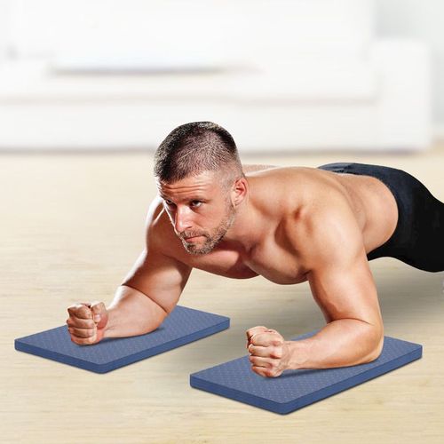 Genouillères De Yoga Multicolores Tpe, Support De Planche De Coude Carré Antidérapant, Coussinet De Protection Durable, Accessoires De Sport Pilates