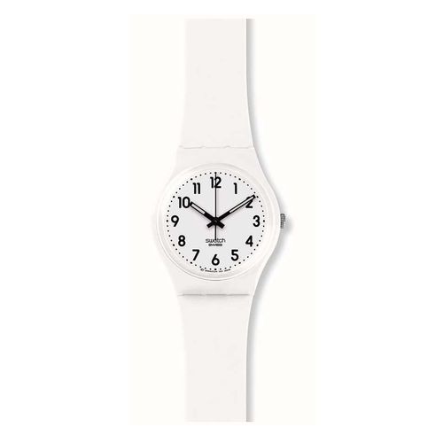 Montre Femme Swatch Just White Soft