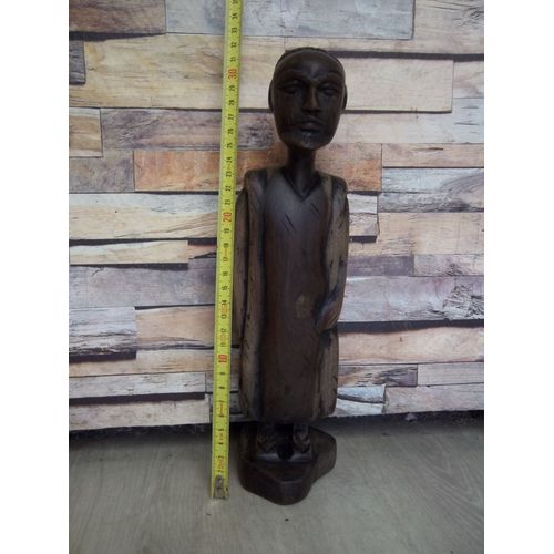 sculpture bois Africaine antiquité vintage collection