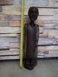sculpture bois Africaine antiquité vintage collection