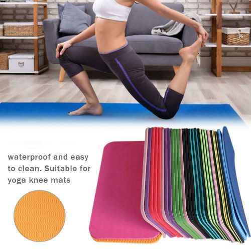 Tapis Épais De Yoga À Genoux Avec Roues Abdominales, Équipement De Jardin, De Fitness Et D'haltères, O5i3
