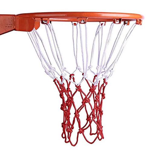 En Nylon Standard Basket-Ball Filet Sport Basket-Ball Cerceau Maille Panneau Jante Balle Pum Blanc Rouge Bleu