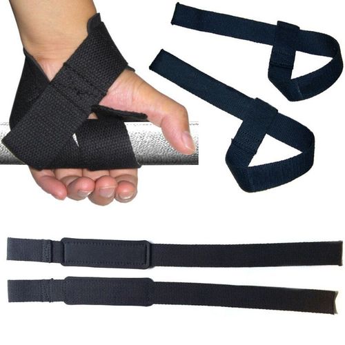 Sangle De Support De Poignet Pour Levage De Poids, Enveloppe De Main Pour Musculation, Sangles De Protection De Poignée En Coton N8n1
