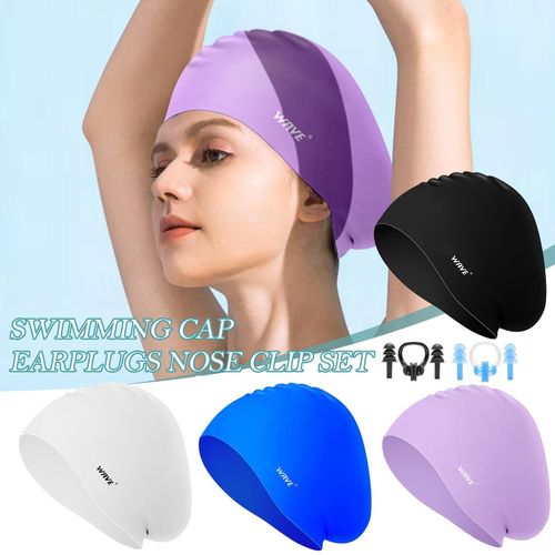 Nouvelles Lunettes De Natation Unisexes Étanches, Anti-Buée Uv, Bouchons D'oreilles De Natation, Protection De Natation Et De Surf, Pince-Nez Professionnelle O4e6