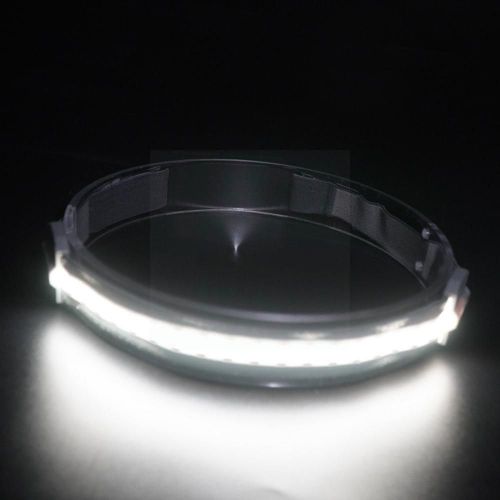 Mini Lampe Frontale Portable À Led Cob, Rechargeable Par Usb, Idéale Pour La Course À Pied Ou Le Travail En Extérieur, Rouge, A2a9