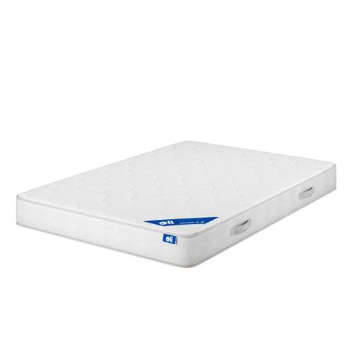 Oli - Matelas Ergotech - 140x190 Cm - Technologie Mousse Hybride - Parfait Soutien - Confort Moelleux - Epaisseur 18 Cm