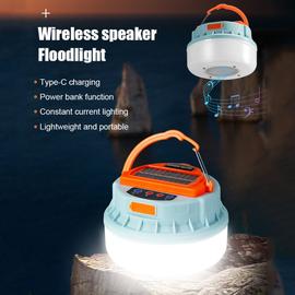 Lampe LED Portable Rechargeable Solaire/USB Multifonctionnelle