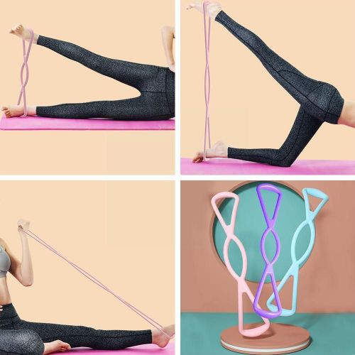 Bande De Résistance Tpr Pour Yoga, 8 Bandes De Résistance, Belles Épaules, Corde Ouverte, Expansion Élastique, Poitrine, Dos, R4g4