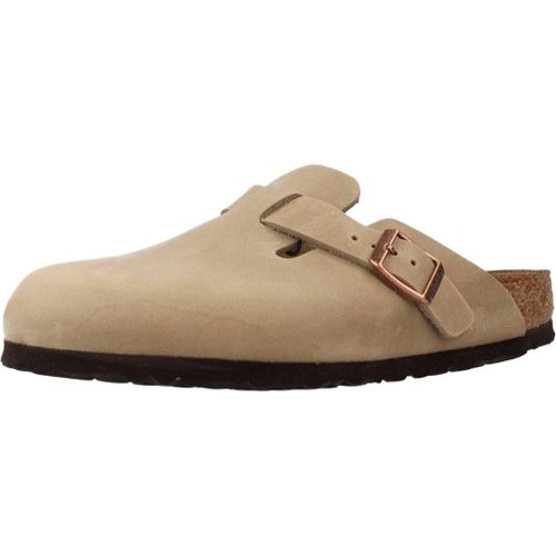 Birkenstock Boston Leoi Colour Marron