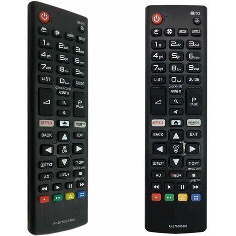 Télécommande TV universelle pour LG AKB69680403 - Télécommande - Achat &  prix