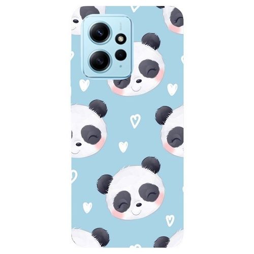 Coque Redmi Note 12 4g Panda Bleu