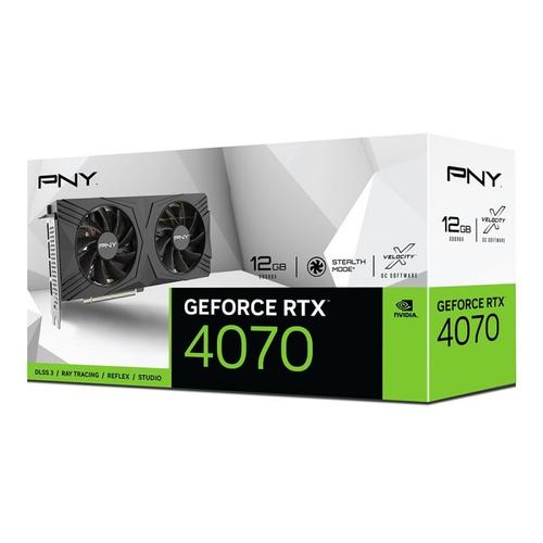 Carte Graphique Nvidia Pny Geforce Rtx 4070 Verto 12go