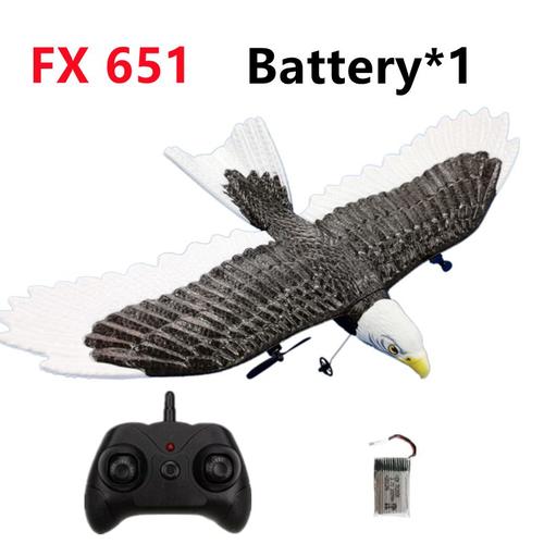 Couleur Fx651-1b Avion Télécommandé En Epp Rc Pour Enfant, Modèle Aigle, Planeur De Loisir À Envergure De 405 Mm, 2,4g Avec Radio Et Télécommande, Jouets En Mousse Pour Garçons