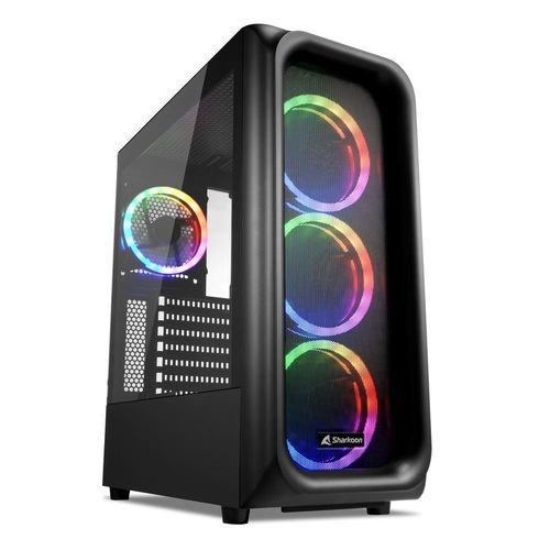 Sharkoon TK5M RGB ATX Bureau Noir