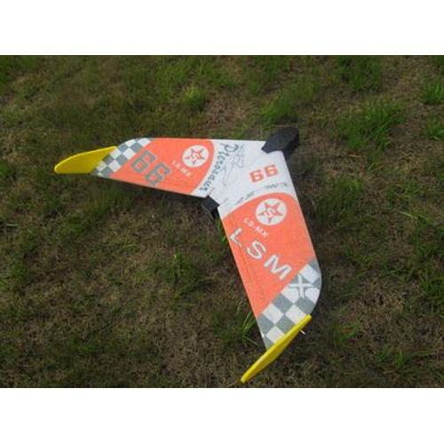 Treillis De Couleur Orange Spirit-Kit D'avion Rc Epp Fpv, Aile Volante Infectieuse, Envergure De 600mm