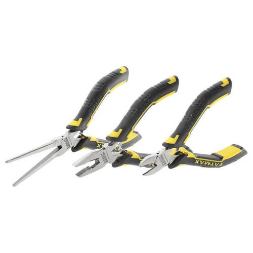 Jeu de 3 mini pinces STANLEY FATMAX