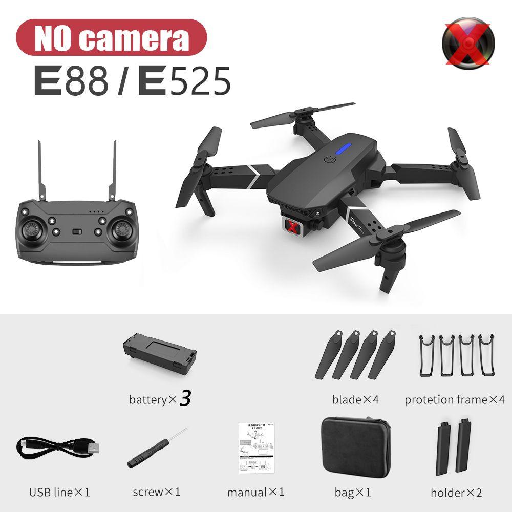 Noir-Dual4K-Bag-3B - Nouveau Drone Professionnel 8k, Caméra Hd 4k, Mini  Évitement D'obstacles, Photographie A
