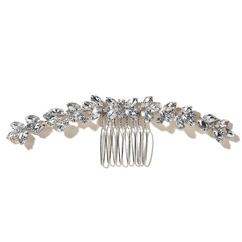 Peignes À Cheveux De Mariage, Pinces À Cheveux Pour Mariée, Femmes, Filles, Accessoires Bijoux, Couvre Chef En Strass Scintillant, Bijoux De Coiffure Peigne Cheveux Mariage Accessoire Cheveux Mariage 