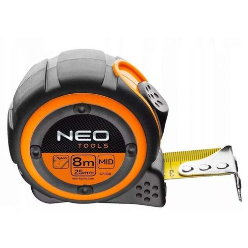 Mètre à Ruban Nylon NEO TOOLS 67-188 8m x 25 mm