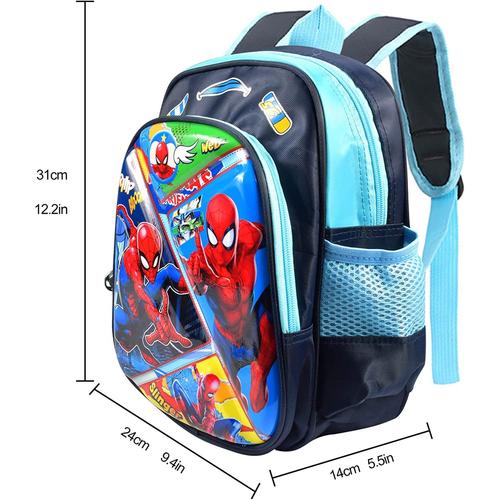 Marvel Shop Marvel Sac à dos Spiderman pour enfants, tout-petits – Ensemble  avec sac à dos Spiderman de 40,6 cm et fournitures de papeterie Spiderman
