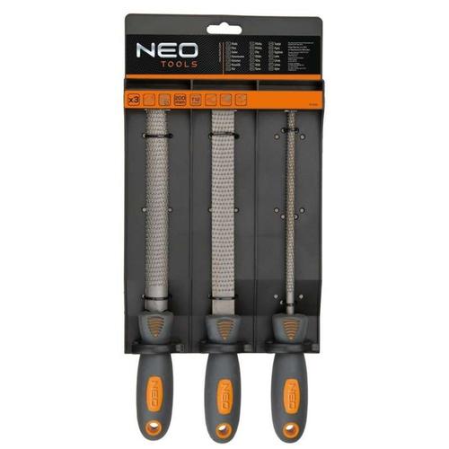 Jeu de 3 Limes à métaux NEO TOOLS 37-605