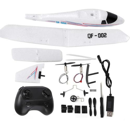 Couleur Sans Led Qf-002 Rc Avion Enfants Diy Partners Wing Avion Foetal Der Dstress- Degré Télécommande Avion 2 Ch Multi-Axis Rc Avion