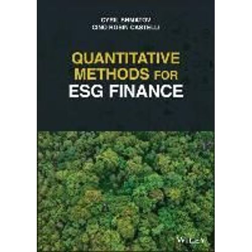 Quantitative Methods For Esg Finance