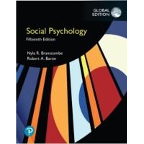 Social Psychology, Global Edition