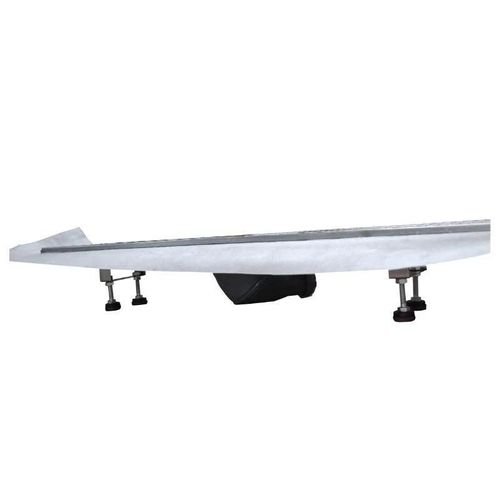 Caniveau de sol à maçonner 90cm MARMOX LD90 - Siphon 360° vertical/horizontal - Acier inoxydable