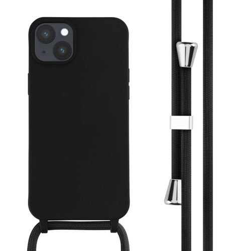 Imoshion Coque En Silicone Avec Cordon Iphone 14 Plus Noir