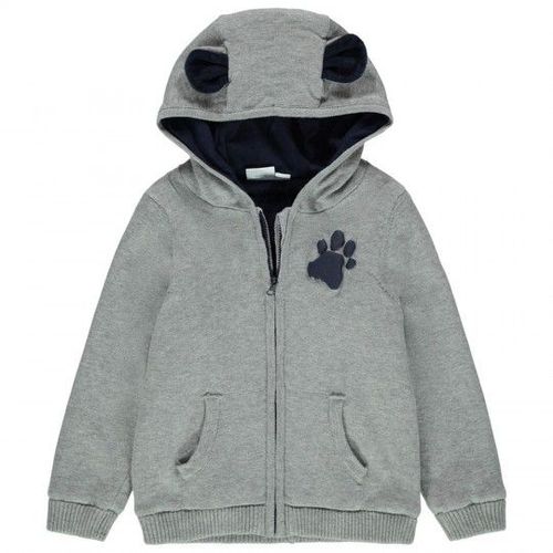 Gilet Doublé Velours À Capuche Bébé Garçon