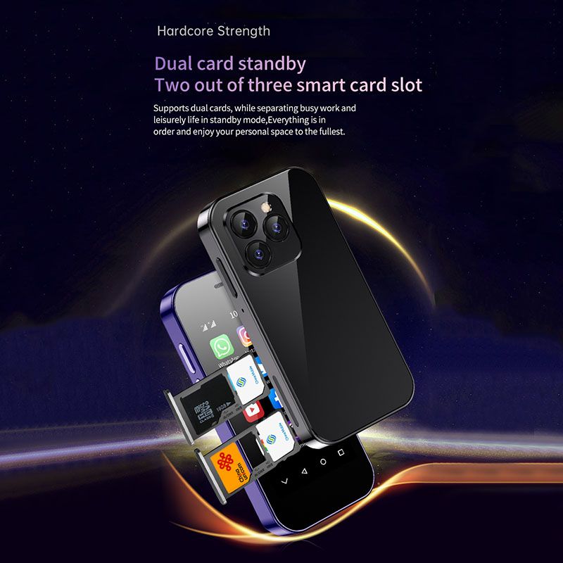 SOYES XS14 PRO Petit Smartphone 3,0 Pouces Android 9.0 Face ... - 7