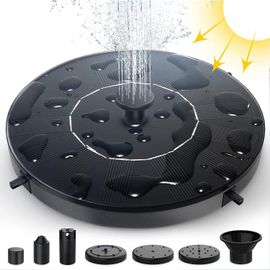 Fontaine Solaire Extrieur Flottante 14W Pompe Bassin Solaire Avec